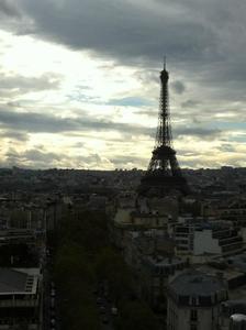 View of Paris from Arc du Triomphe